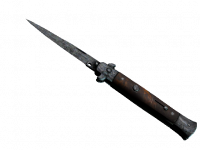 ★ Stiletto Knife Damascus Steel